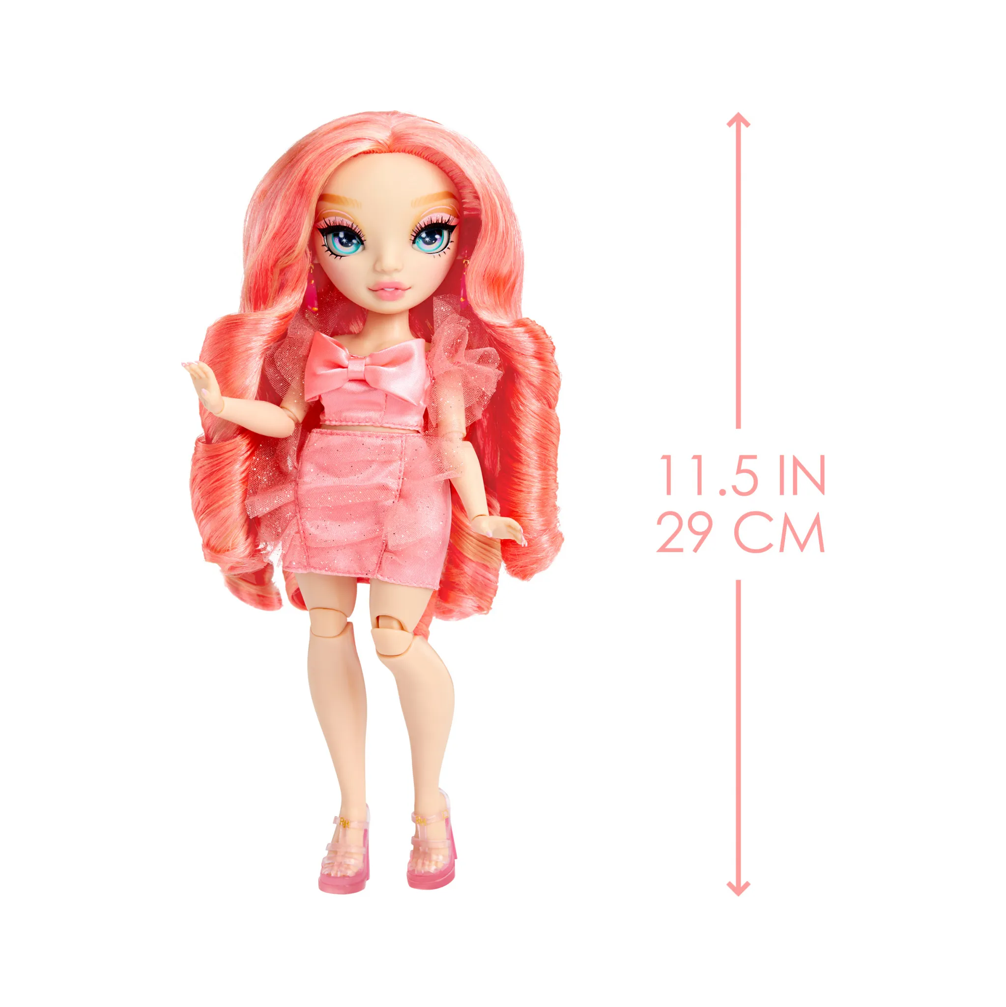 Fotografie 5 - Panenka MGA Rainbow High Fashion Doll New Friends Pinkly Paige