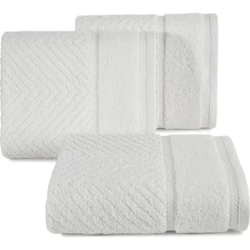 BAVLNĚNÝ RUČNÍK KALIA1 50X90 CM BÍLÁ