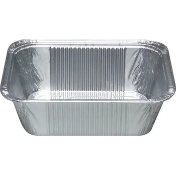 Jednorázové nádobí Hliníková miska 188x138x55mm, 935ml - 1000 ks