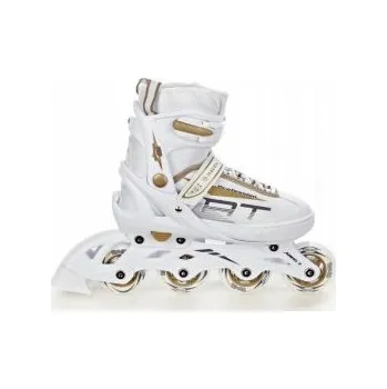 Kolečkové brusle Raven Profession white/gold dámské EU 35-39 brusle + DÁREK DLE VÝBĚRU!