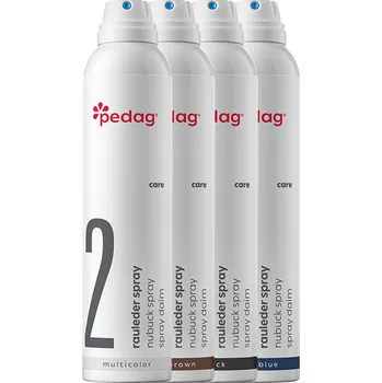 Přípravek pro údržbu obuvi pedag Nubuck Spray: Sprej na boty z broušené kůže Barva: Námořnická Modř - Nubuck