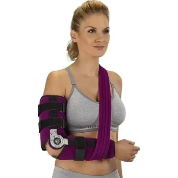 Ortex dlaha loketního kloubu 02 - L—Ortéza k úplné fixaci loketního kloubu nebo s vymezeným rozsahem