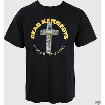 Tričko metal pánské Dead Kennedys - In God We Trust - RAZAMATAZ - ST1678 - XL