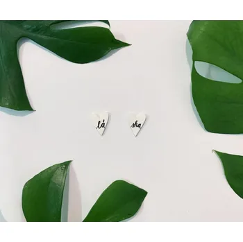 Šperkovnice Náušnice srdce láska - Bramboo 0001825