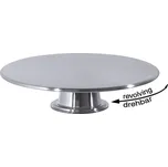 Contacto Otočný podnos na dort, 32 cm, nerezový