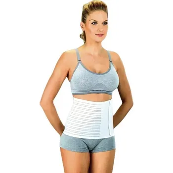 Ortex pás břišní 031A - S, výška 26 cm—Jednodílný elastický břišní pás se dvěma výztuhami