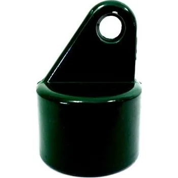 Plotová vzpěra Hlava vzpěry 38 mm hliníková zelená odstín RAL 6005