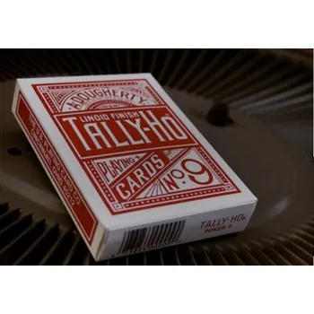 Poker Bicycle Hrací karty Tally - Ho Standard index Red