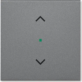 Stavebniny ABB Kryt LEVIT 6220H-A01002 69 1násobný, symbol žaluzie; ocelová 6220H-A01002 69