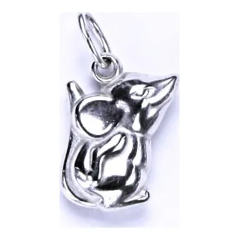 Přívěsek Stříbrný přívěsek myš - P764 (Stříbrný přívěsek myška)