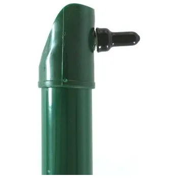 Plotový sloupek Plotová vzpěra PRIMA poplastovaná 38/2250 mm v barvě zelené RAL 6005