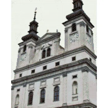 Diamantové malování Diamantové malování - Katedrála svatého Jana Křtitele Velikost: 40x60cm, Rámování: Pouze srolované plátno, Diamanty: Kulaté