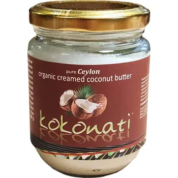 Přepuštěné máslo Ceylon Kokonati | Bio kokosové maslo Obsah: 200 g skvělá alternativa klasického másla