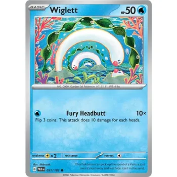 Sběratelská karetní hra Wiglett 051/182 - Paradox Rift Typ karty: Reverse Holo