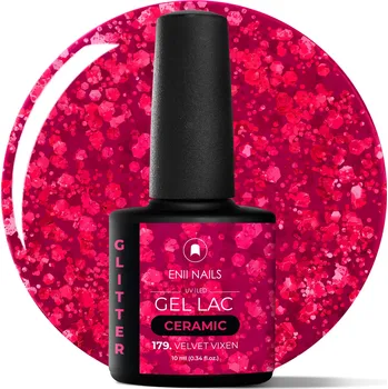 Lak na nehty ENII NAILS Gel lak Ceramic 179 Velvet Vixen - gelový lak bez HEMA, 10 ml