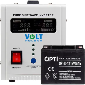 Sada nářadí VOLT POLSKA Sada nouzového napájení 45Ah 800W