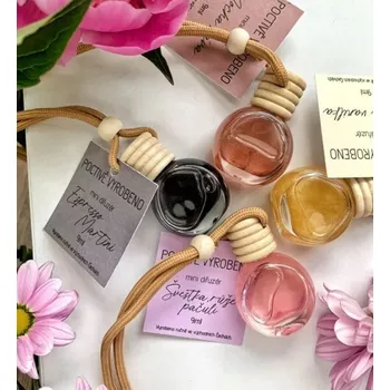 Svíčka Vůně do auta Limetka bazalka mandarinka - Poctivě vyrobeno 0001788