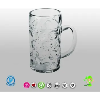 Relax na MAX Plastová sklenice na pivo, 400ml - nerozbitná