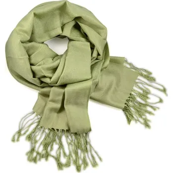 Šála Šála teplá 69cz001-51 - bledězelená jednobarevná