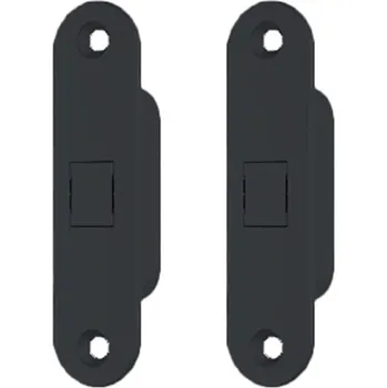 Nábytkové kování AGB - TOUCH set pevných magnetů - dřevo/dřevo BS - Černá matná