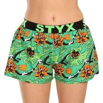 Dámské trenýrky Dámské trenky Styx art sportovní guma tropic (T1557) 3XL Možnost vrácení zboží ZDARMA do 120 dnů!