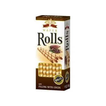 Potravina Cookiesland wafer rolls coconut 160g