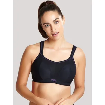 Oblečení a móda Dámská sportovní podprsenka bez kostic 7341 - Panache černá 65H