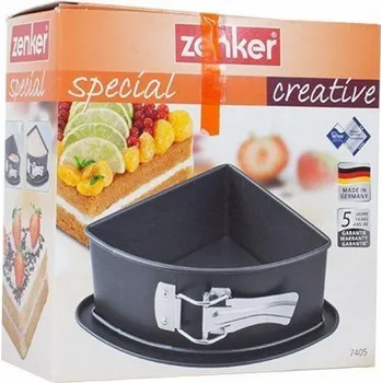 Nádoba na pečení Fackelmann ZENKER Forma na dort ?Čtvrtka? 20x15 cm