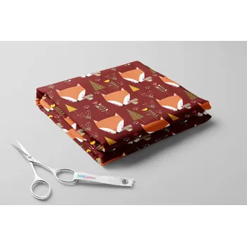 Softshell s beránkem, Liščí hlavy Barva: Červená