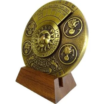 Kalendář Mosazný věčný kalendář H27