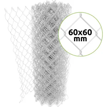 Pletivo Čtyřhranné pletivo Zn 60x60mm 1,5mx25m