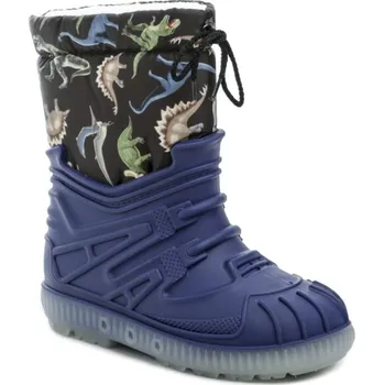 Chlapecká zimní obuv Italy Top Bimbo 662 modré dětské sněhule EU 35 + DÁREK