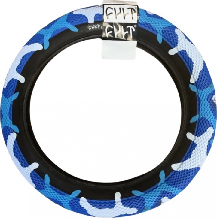 BMX plášť Cult VANS 12" maskáč modrá/ černá 12 x 2.20"