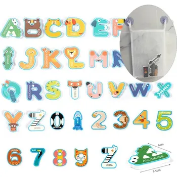 Hračka pro nejmenší Čína Pěnové hračky do vody + úložná taška Barva: Animal Letter Bag