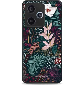 Pouzdro na mobilní telefon Lesklý kryt Mobiwear Glossy - Xiaomi Redmi Note 13 Pro Plus 5G - G043G - Temná flóra (Prémiové lesklé pouzdro, obal, kryt Mobiwear Glossy na mobil Xiaomi Redmi Note 13 Pro Plus 5G - G043G - Temná flóra, materiál Plast + TPU silikon - krytí po všech)