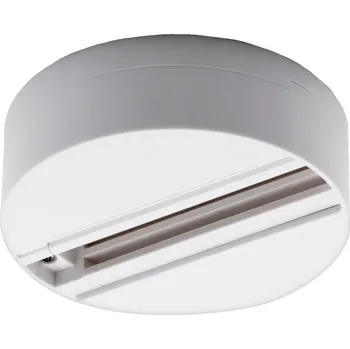 Bodové svítidlo CENTURY 3-fázový bílý kulatý TRACK adaptér