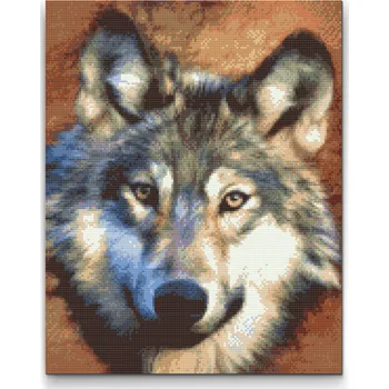 Diamantové malování Diamantové malování - Lovecký pohled Velikost: 30x40cm, Rámování: Pouze srolované plátno, Diamanty: Kulaté