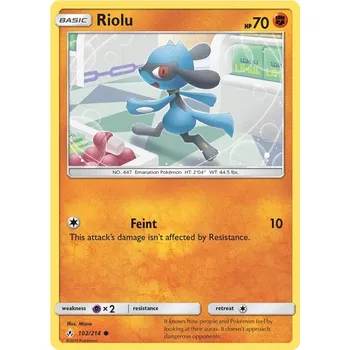 Karetní hra Riolu 102/214 - Unbroken Bonds Typ karty: Non-Holo