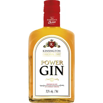 Gin Kensington Power Gin 37,5% 0,7l (holá láhev)