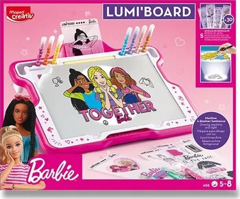 Maped Creativ Lumi Board tabule s podsvícením Barbie