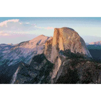 Diamantové malování Diamantové malování - Yosemite Velikost: 40x60cm, Rámování: Pouze srolované plátno, Diamanty: Čtvercové