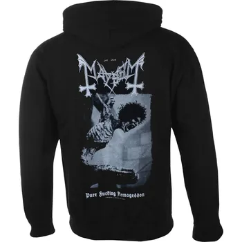 Pánská mikina mikina s kapucí pánské Mayhem - PURE FUCKING ARMAGEDDON - RAZAMATAZ - ZH292 - XXL