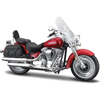 Hračka 1:18 Yamaha Road Star Silverado (Red)