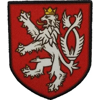 Nášivka ArmyČastolovice.cz Nášivka ERB ČESKÝ LEV - ČERVENÝ