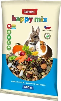 Krmivo pro hlodavce DARWIN´s Happy Mix morče a králík