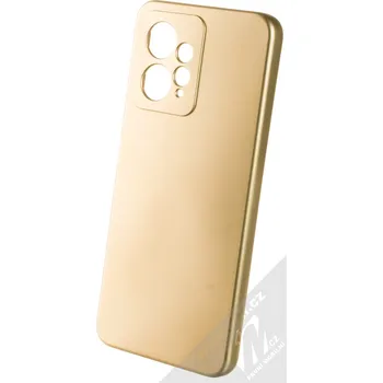 Pouzdro na mobilní telefon 1Mcz Metallic TPU ochranný kryt pro Xiaomi Redmi Note 12 4G zlatá (gold)