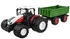 RC model ostatní Korody RC Traktor Farm Machine se zeleným přívěsem 1:24 bílý/červený
