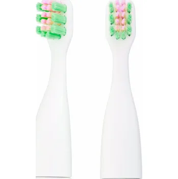 Masážní přístroj Vitammy tip na sonický kartáček Tooth Friends, zelený, 2 ks.