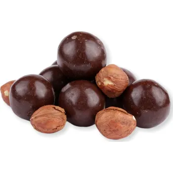 Lískové ořechy v hořké čokoládě 1 kg VIA NATURAE