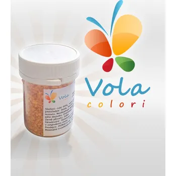 Jedlá dekorace na dort Cukrové krystalky malé zlatavé 30 g/dóza